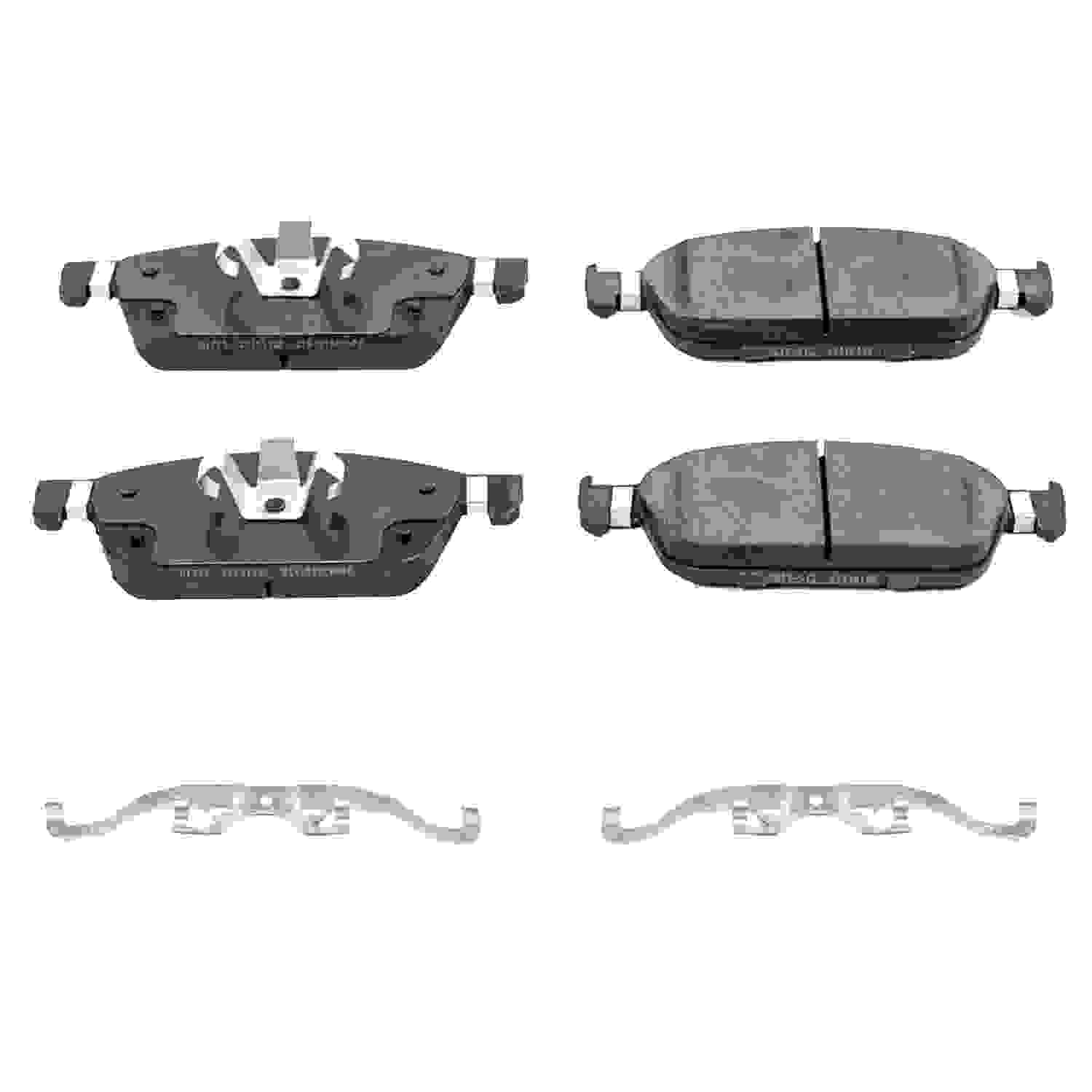 Power Stop 15-18 Ford Focus Front Z17 Evolution Ceramic Brake Pads w/Hardware 17-1771