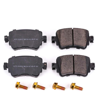 Power Stop 16-18 Audi Q3 Rear Z17 Evolution Ceramic Brake Pads w/Hardware 17-1779