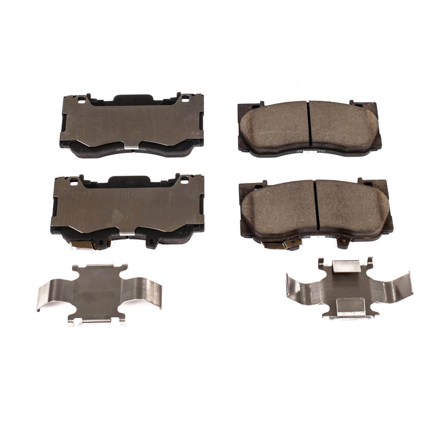 Power Stop 15-19 Ford Mustang Front Z17 Evolution Ceramic Brake Pads w/Hardware 17-1784