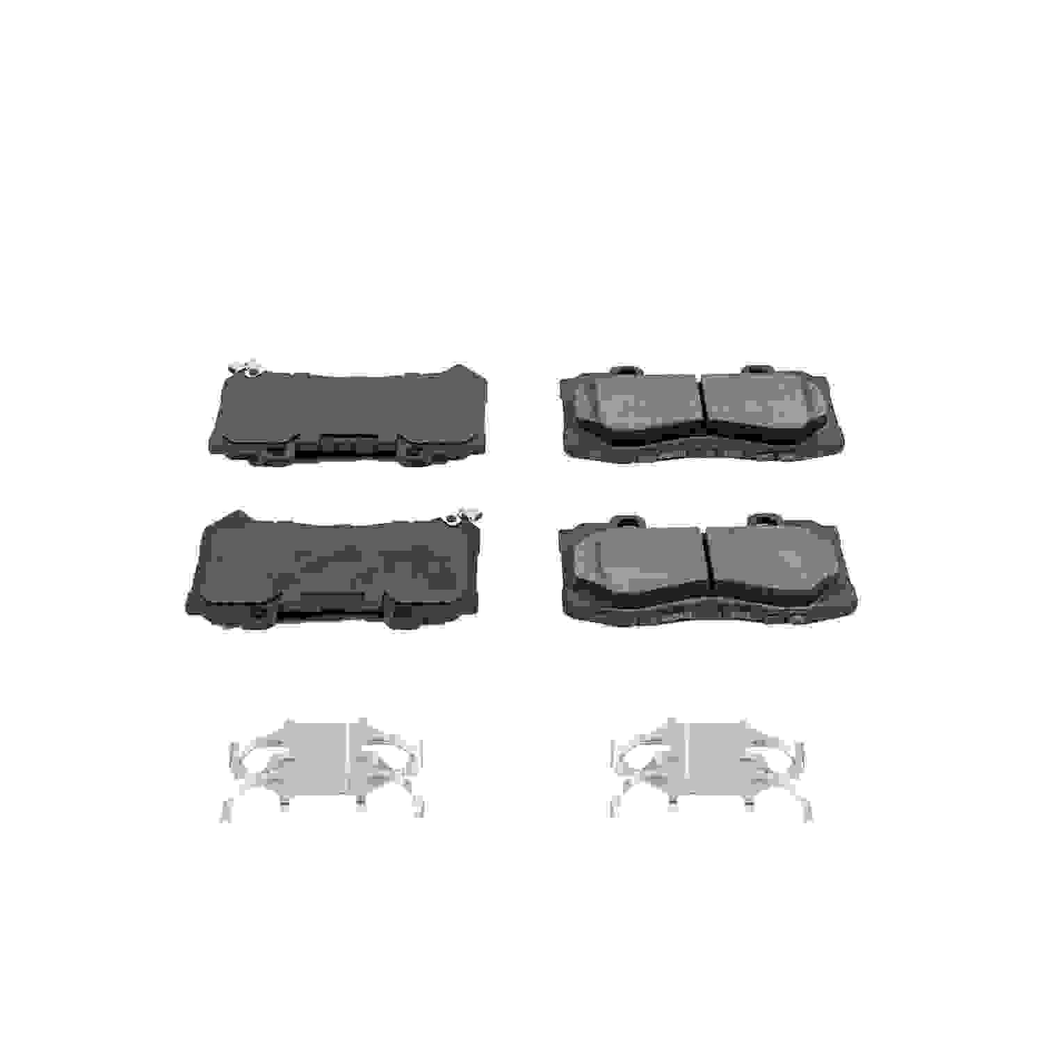 Power Stop 15-19 Chevrolet Colorado Front Z17 Evolution Ceramic Brake Pads w/Hardware 17-1802