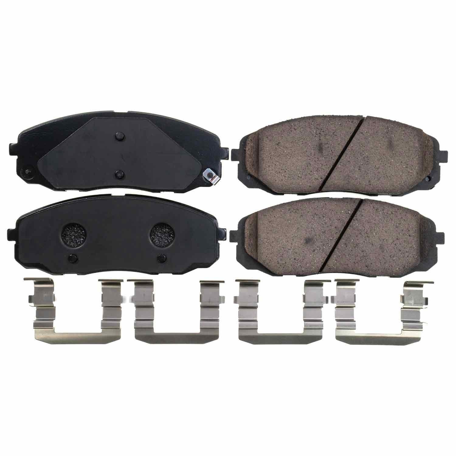 PowerStop Power Stop 2021 Kia Sedona Front Z17 Evo Ceramic Brake Pads w/Hardware 17-1814N