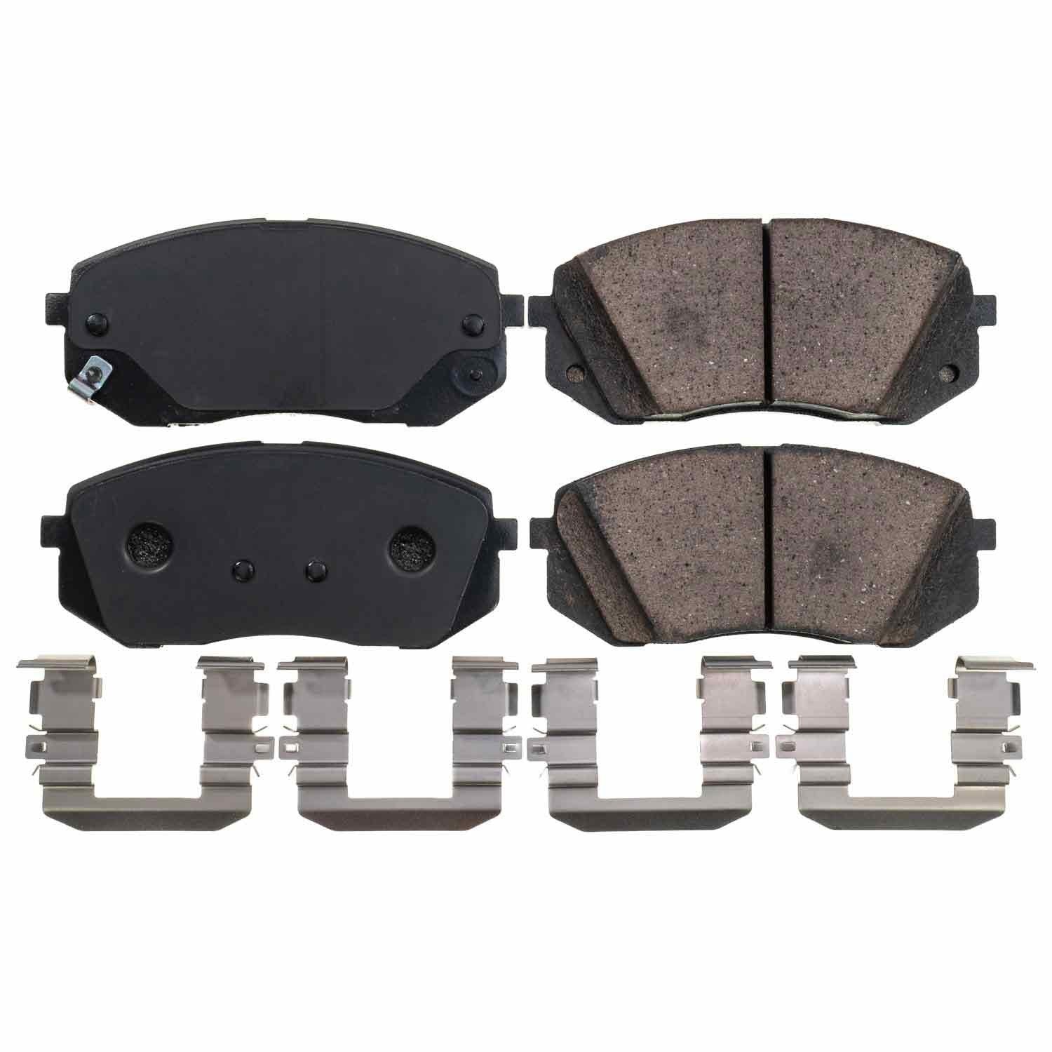 PowerStop Power Stop 2021 Kia Niro EV Front Z17 Evo Ceramic Brake Pads w/Hardware 17-1826N