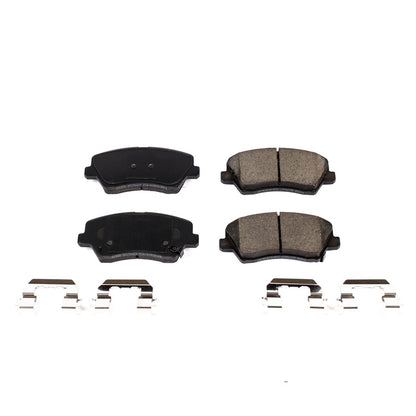 PowerStop Power Stop 2021 Hyundai Veloster Front Z17 Evolution Ceramic Pad w/Hardware 17-1828N