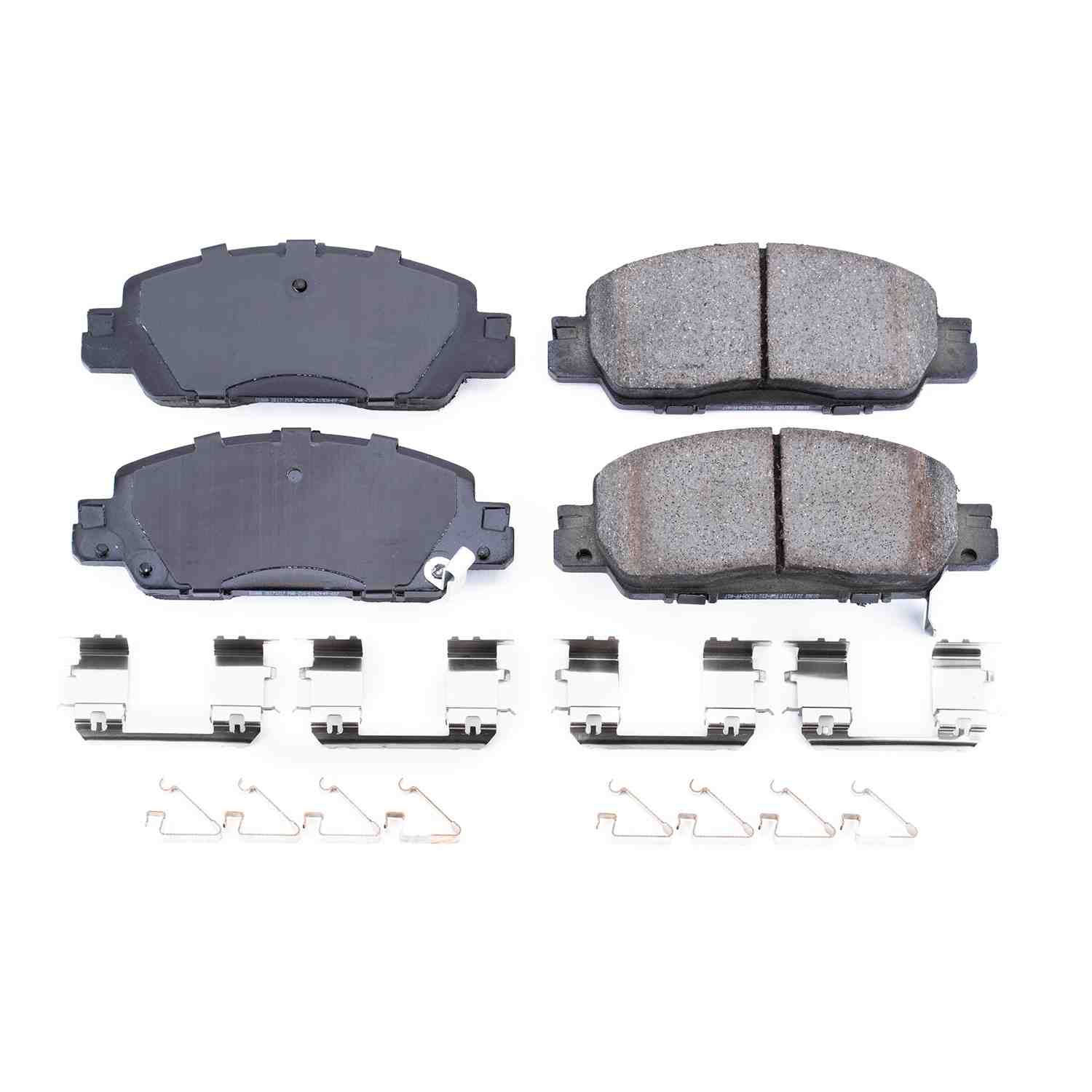 Power Stop 16-17 Honda Accord Front Z17 Evolution Ceramic Brake Pads w/Hardware 17-1860