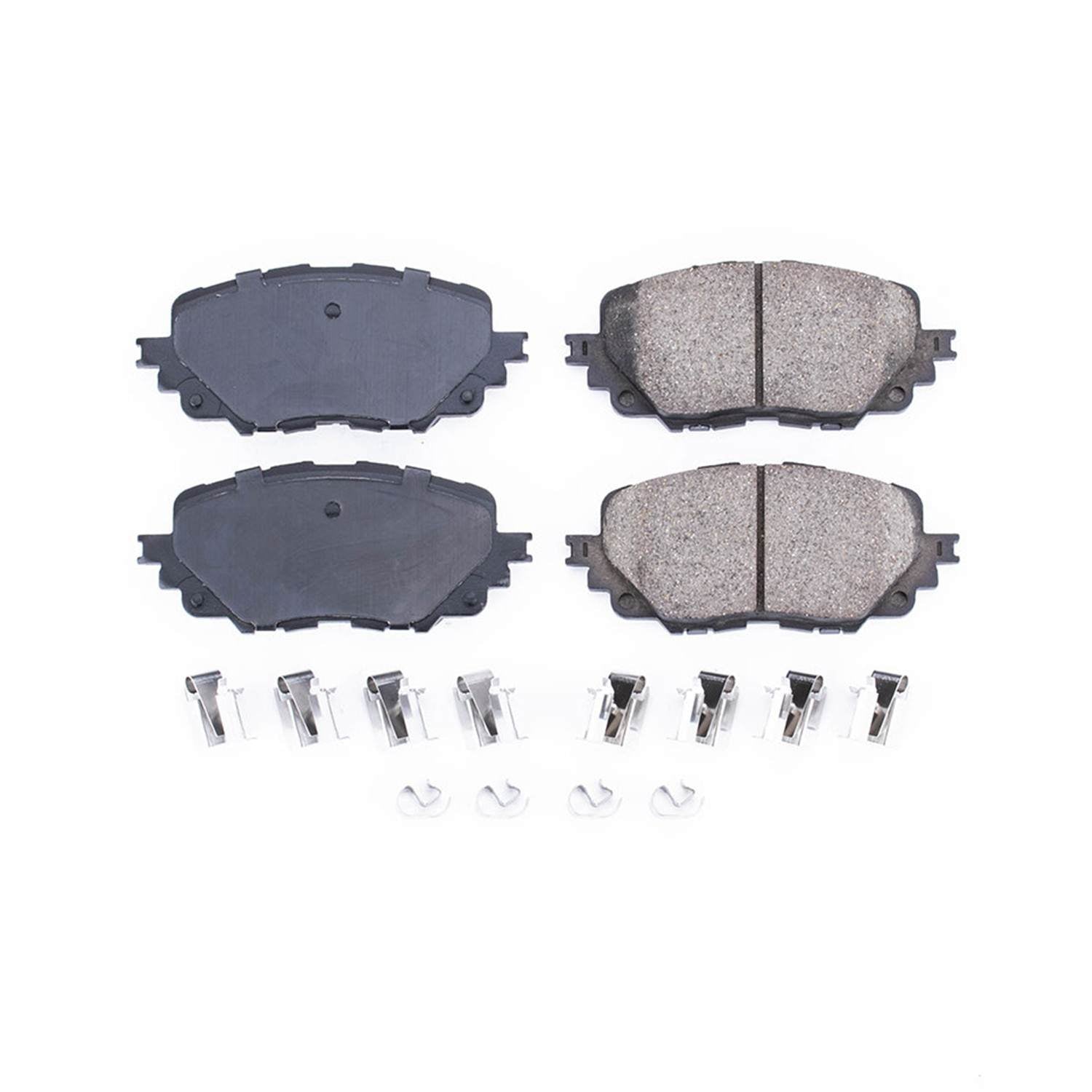 Power Stop 17-19 Fiat 124 Spider Front Z17 Evolution Ceramic Brake Pads w/Hardware 17-1903