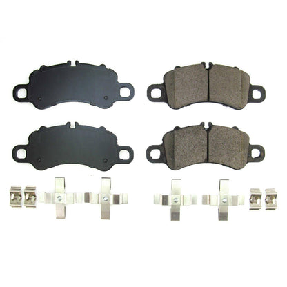 Power Stop 17-18 Porsche 718 Boxster Front Z17 Evolution Ceramic Brake Pads w/Hardware 17-1905