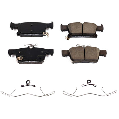 Power Stop 16-19 Buick Envision Rear Z17 Evolution Ceramic Brake Pads w/Hardware 17-1923