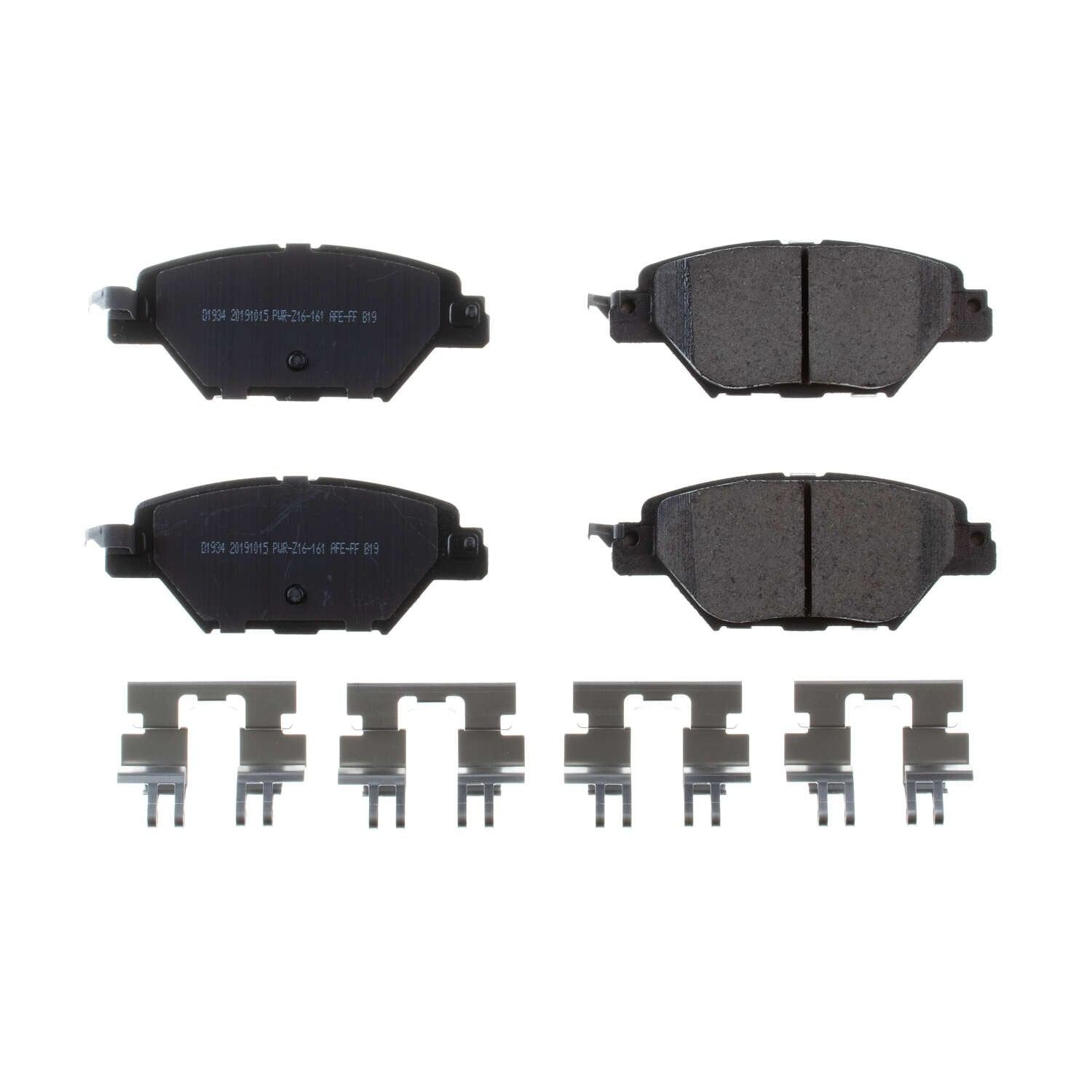 Power Stop 16-19 Mazda CX-9 Rear Z17 Evolution Ceramic Brake Pads w/Hardware 17-1934