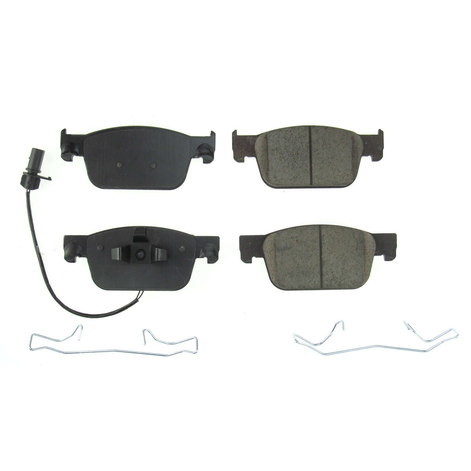 Power Stop 17-19 Audi A4 Front Z17 Evolution Ceramic Brake Pads w/Hardware 17-1953