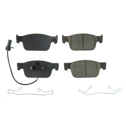 Power Stop 17-19 Audi A4 Front Z17 Evolution Ceramic Brake Pads w/Hardware 17-1953