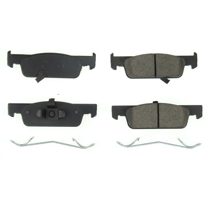 Power Stop 2019 Smart EQ fortwo Front Z17 Evolution Ceramic Brake Pads w/Hardware 17-1955