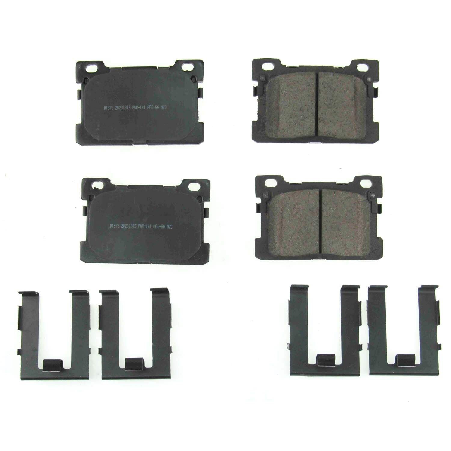 Power Stop 17-19 Genesis G90 Rear Z17 Evolution Ceramic Brake Pads w/Hardware 17-1976