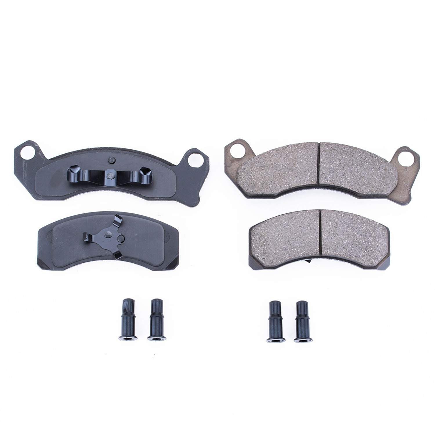Power Stop 87-89 Ford Country Squire Front Z17 Evolution Ceramic Brake Pads w/Hardware 17-199