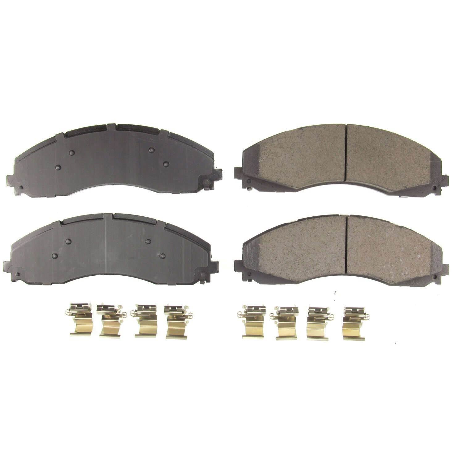 Power Stop 17-19 Ford F-450 Super Duty Rear Z17 Evolution Ceramic Brake Pads w/Hardware 17-2018A