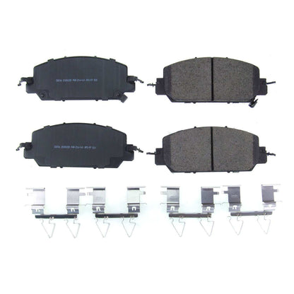 Power Stop 18-19 Honda Clarity Front Z17 Evolution Ceramic Brake Pads w/Hardware 17-2036