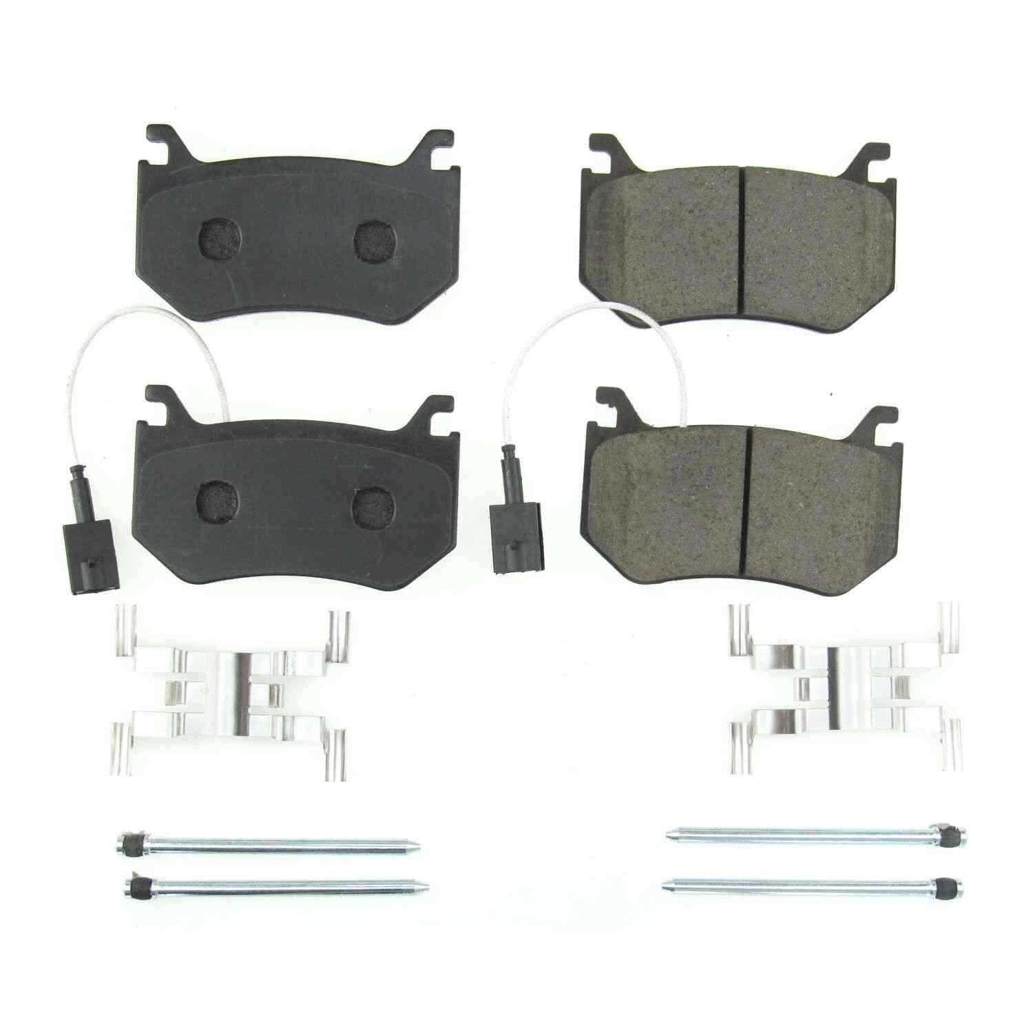 Power Stop 17-18 Alfa Romeo Giulia Rear Z17 Evolution Ceramic Brake Pads w/Hardware 17-2043