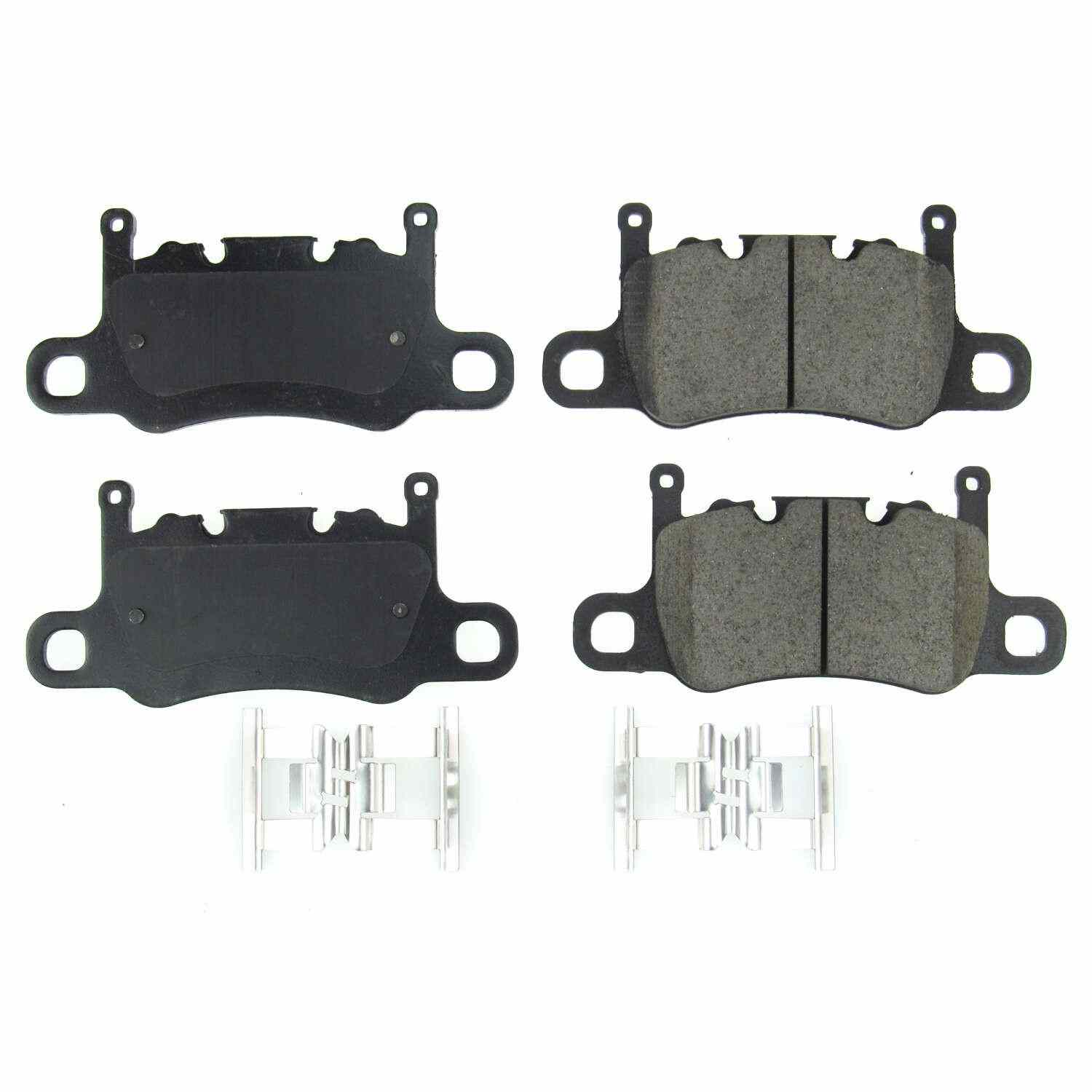 Power Stop 2017 Porsche Panamera Rear Z17 Evolution Ceramic Brake Pads w/Hardware 17-2046