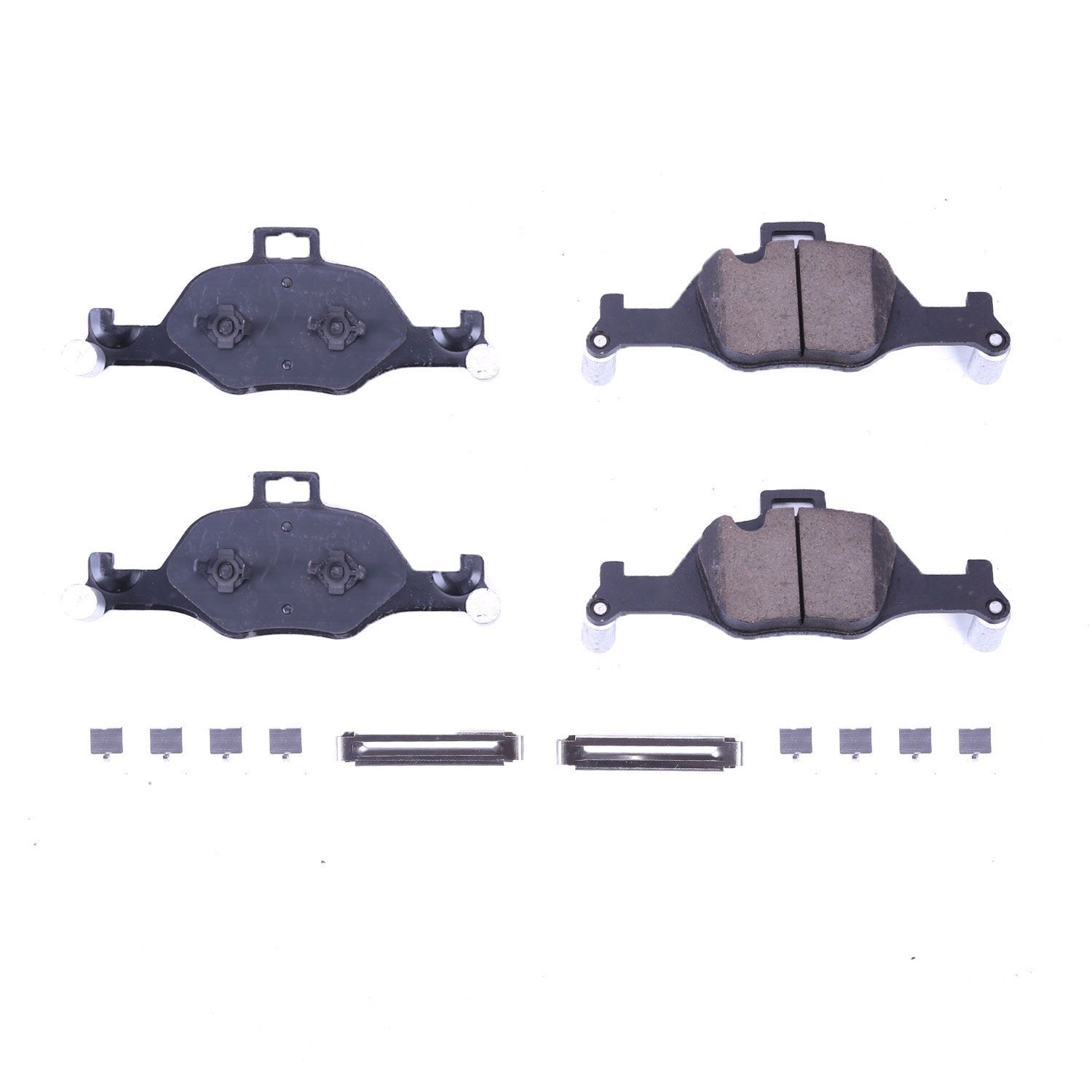 Power Stop 18-19 BMW 530e Front Z17 Evolution Ceramic Brake Pads w/Hardware 17-2060