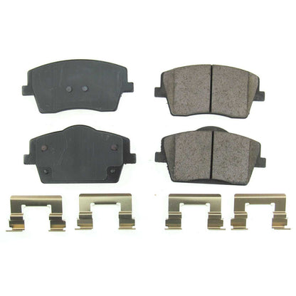 Power Stop 2019 Volvo XC40 Front Z17 Evolution Ceramic Brake Pads w/Hardware 17-2137