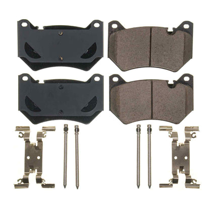 PowerStop Power Stop 18-22 Audi Q5 Front Z17 Evo Ceramic Brake Pads w/Hardware 17-2139