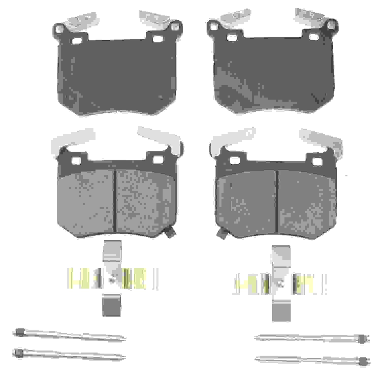 Power Stop 18-19 Kia Stinger Rear Z17 Evolution Ceramic Brake Pads w/Hardware 17-2144