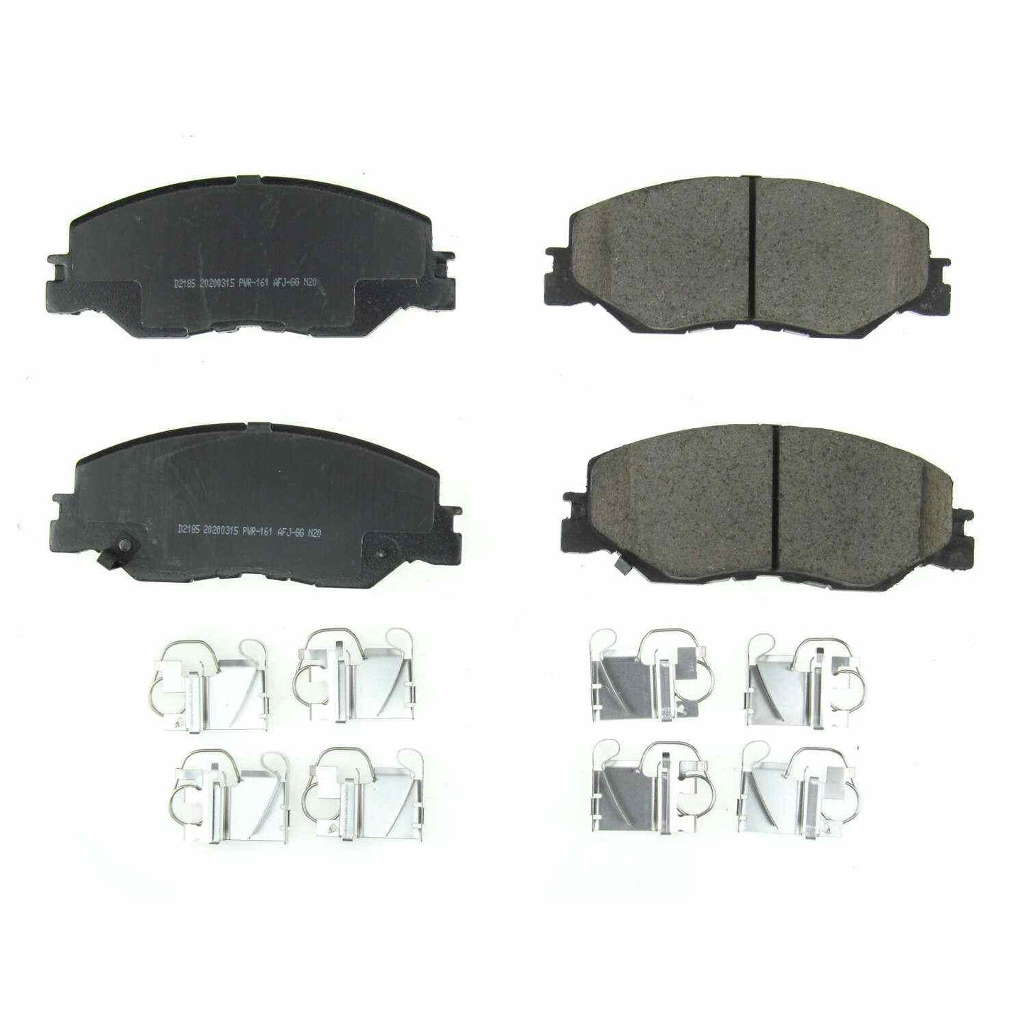 Power Stop 2019 Honda Insight Front Z17 Evolution Ceramic Brake Pads w/Hardware 17-2185