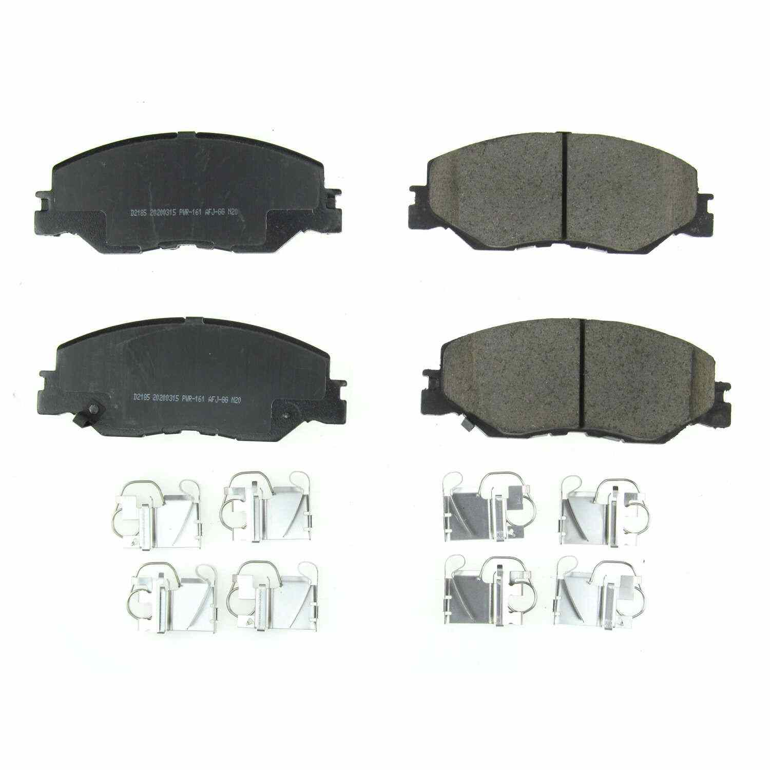 Power Stop 2019 Honda Insight Front Z17 Evolution Ceramic Brake Pads w/Hardware 17-2185
