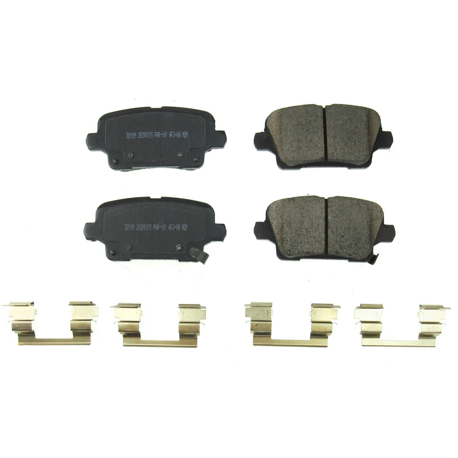 Power Stop 2019 Buick Regal Sportback Rear Z17 Evolution Ceramic Brake Pads w/Hardware 17-2189
