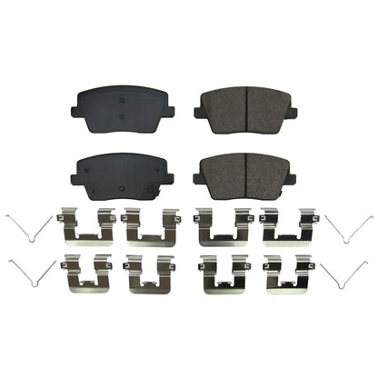 PowerStop Power Stop 19-21 Hyundai Veloster N Rear Z17 Evo Ceramic Brake Pads w/Hardware 17-2212