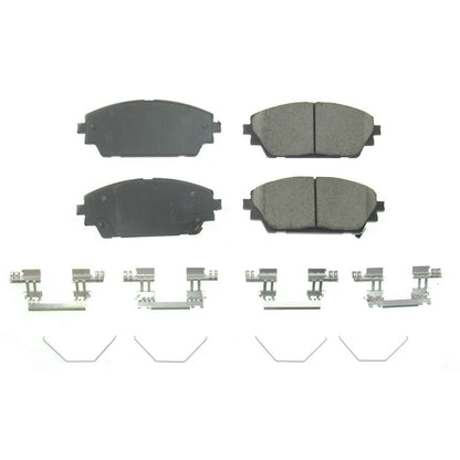 Power Stop 2019 Mazda 3 Front Z17 Evolution Ceramic Brake Pads w/Hardware 17-2218
