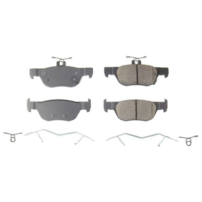 Power Stop 2019 Mazda 3 Rear Z17 Evolution Ceramic Brake Pads w/Hardware 17-2219