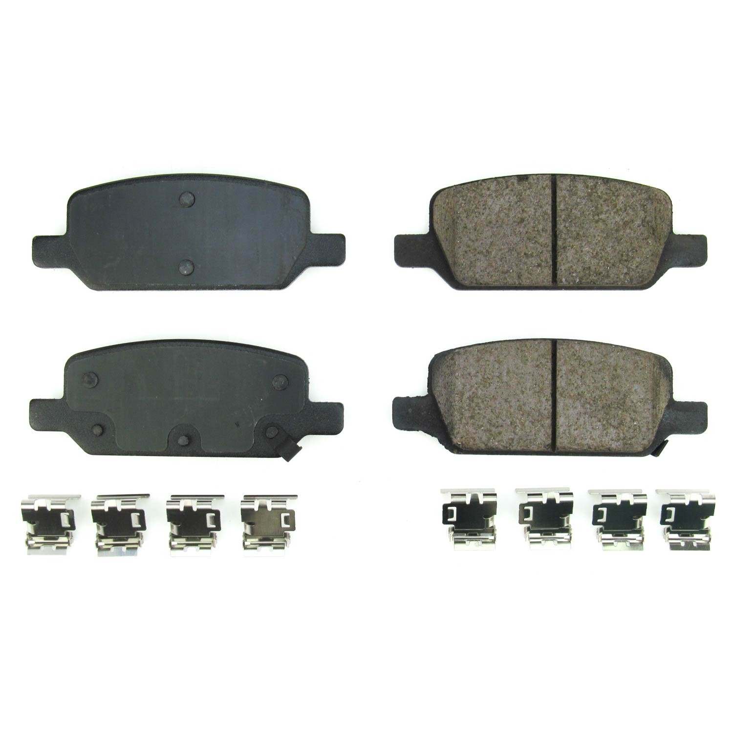 PowerStop Power Stop 20-21 Tesla Y Rear Z17 Evo Ceramic Brake Pad w/Hardware 17-2283