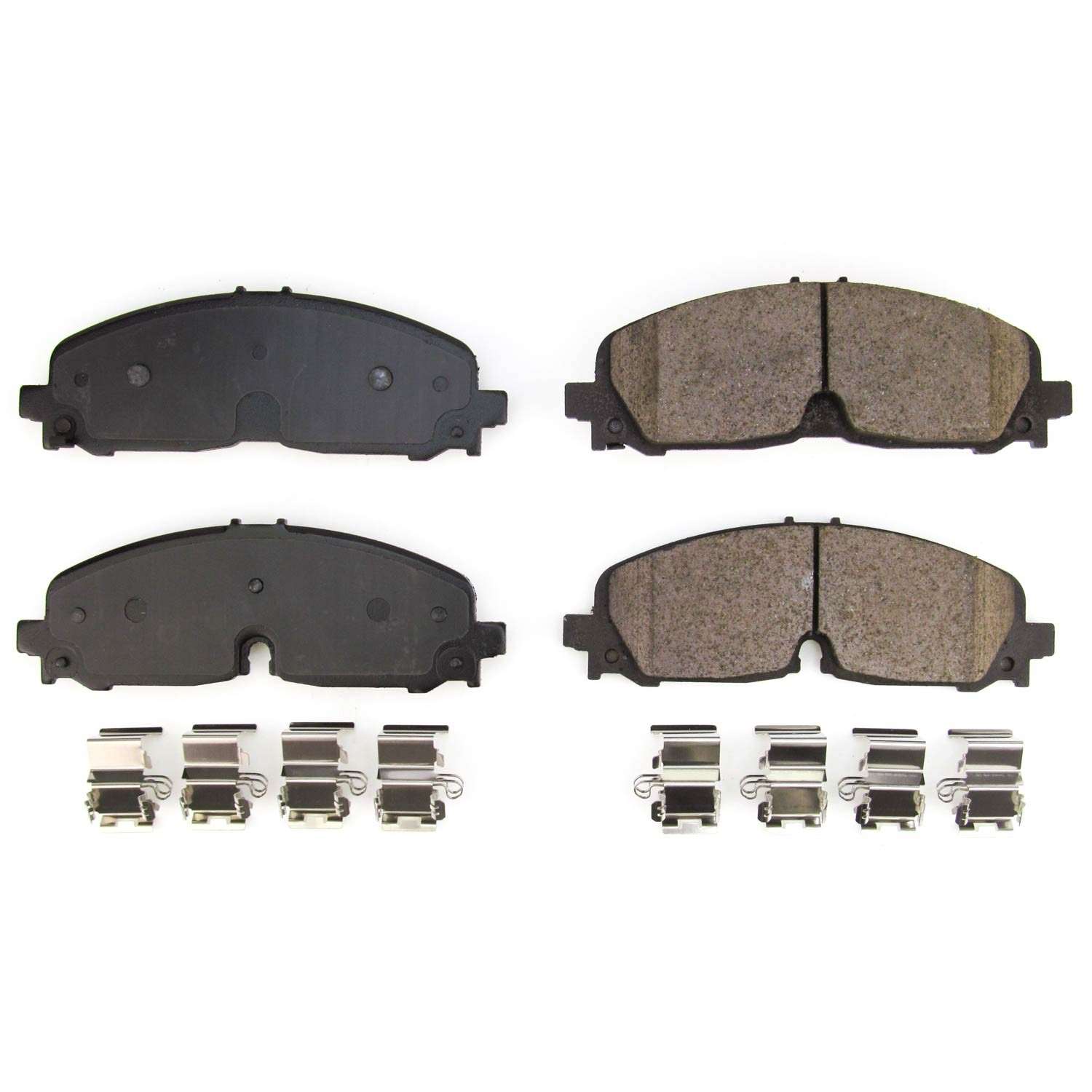 PowerStop Power Stop 2021 Chevrolet Colorado Front Z17 Evo Ceramic Brake Pads w/Hardware 17-2371