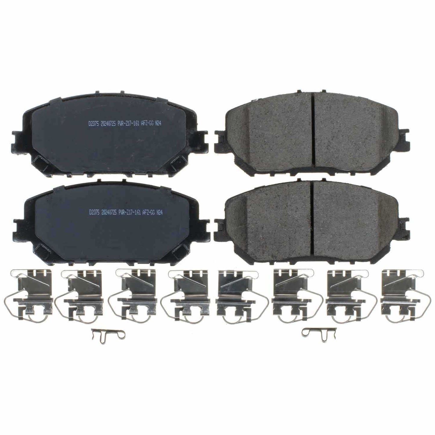 PowerStop Power Stop 21-22 Nissan Rogue Front Z17 Evo Ceramic Brake Pad w/Hardware 17-2375