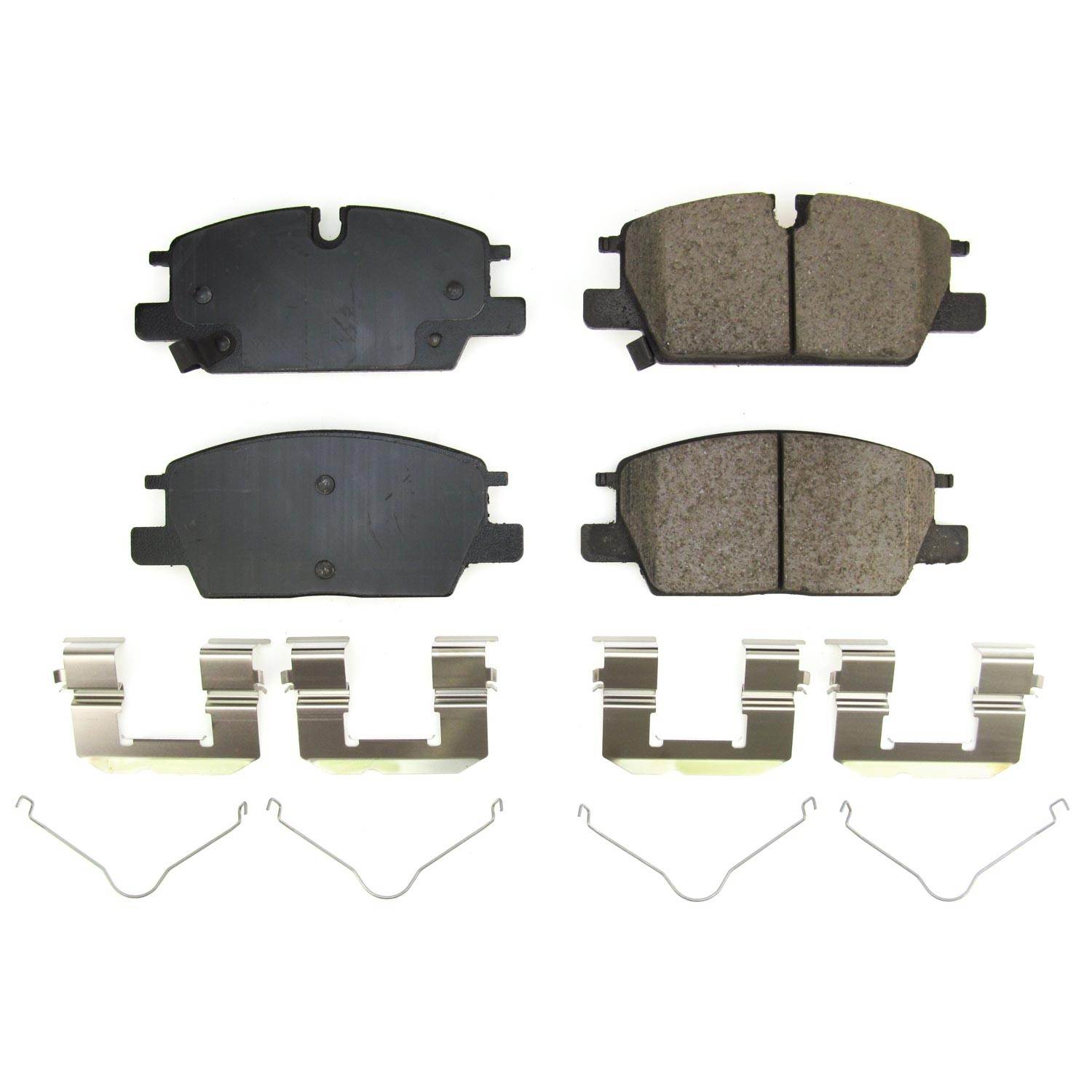 PowerStop Power Stop 21-22 Nissan Rogue Front Z17 Evo Ceramic Brake Pad w/Hardware 17-2375