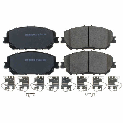 PowerStop Power Stop 21-22 Nissan Rogue Front Z17 Evo Ceramic Brake Pad w/Hardware 17-2375