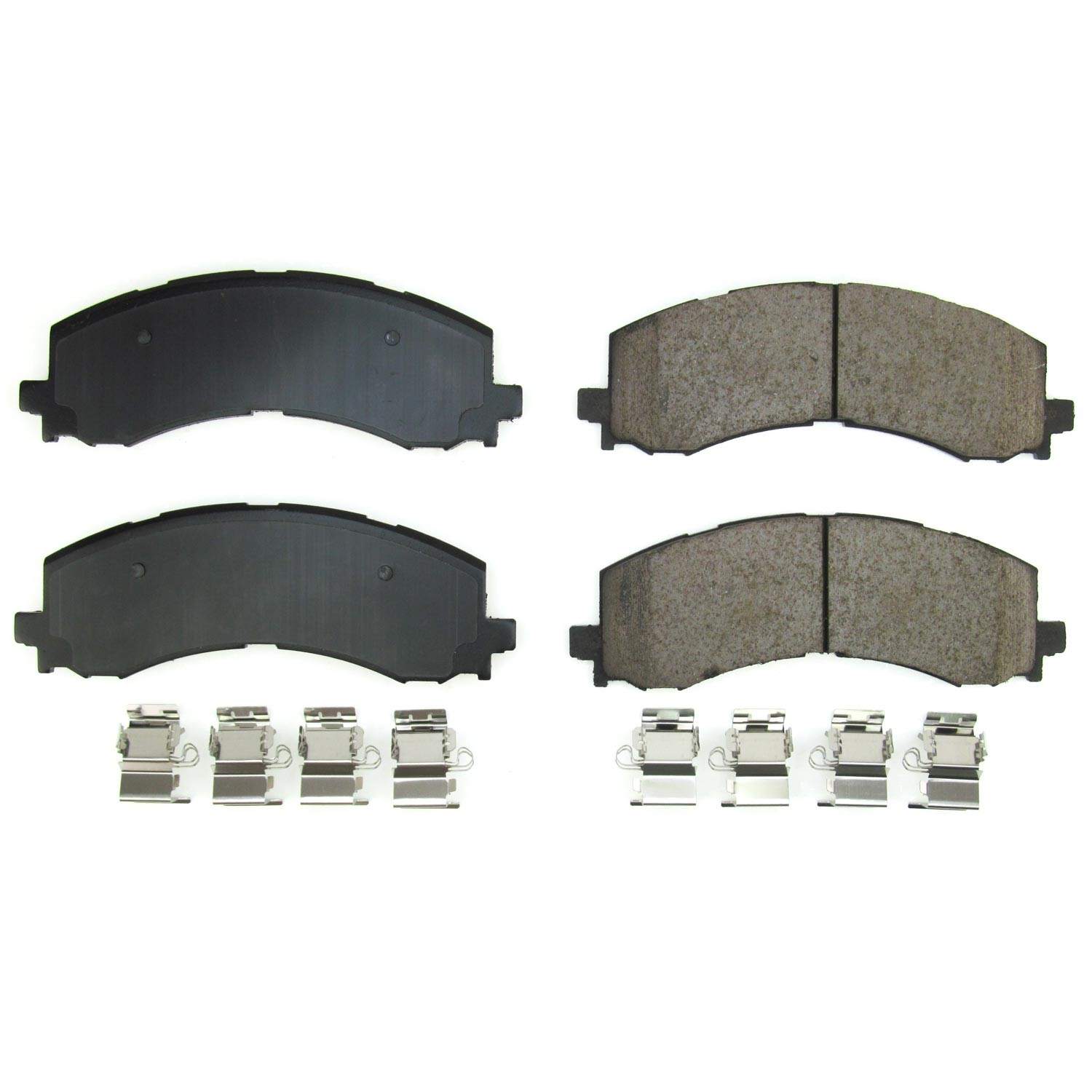 PowerStop Power Stop 21-22 Ford F-150 Front Z17 Evo Ceramic Brake Pads w/Hardware 17-2382