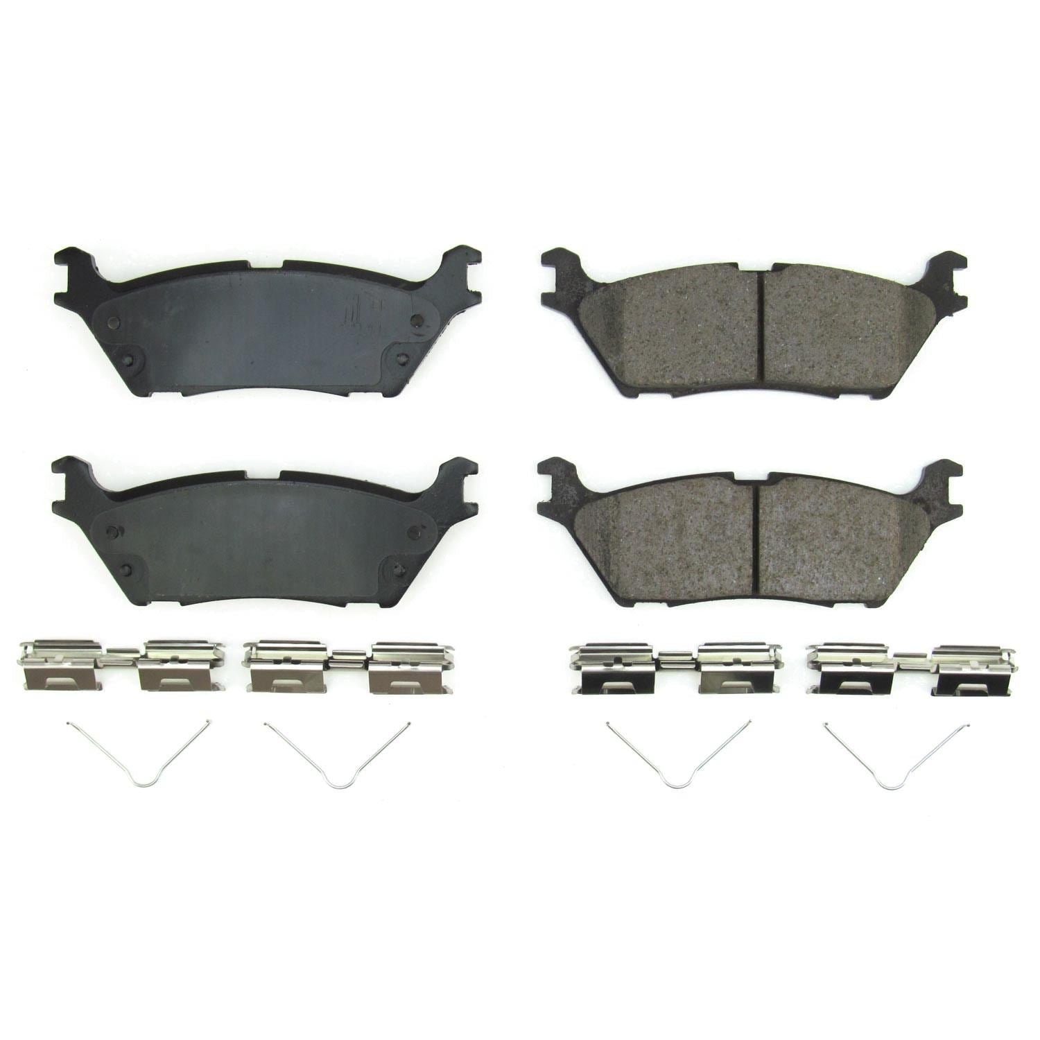 PowerStop Power Stop 21-22 Ford F-150 Rear Z17 Evo Ceramic Brake Pads w/Hardware 17-2383