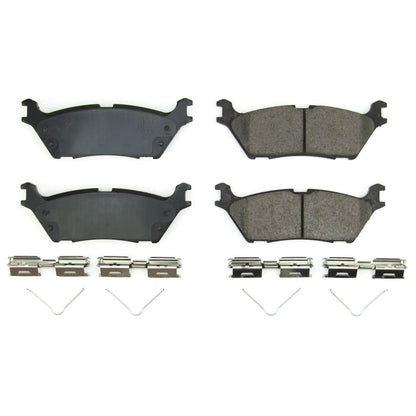 PowerStop Power Stop 21-22 Ford F-150 Rear Z17 Evo Ceramic Brake Pads w/Hardware 17-2383