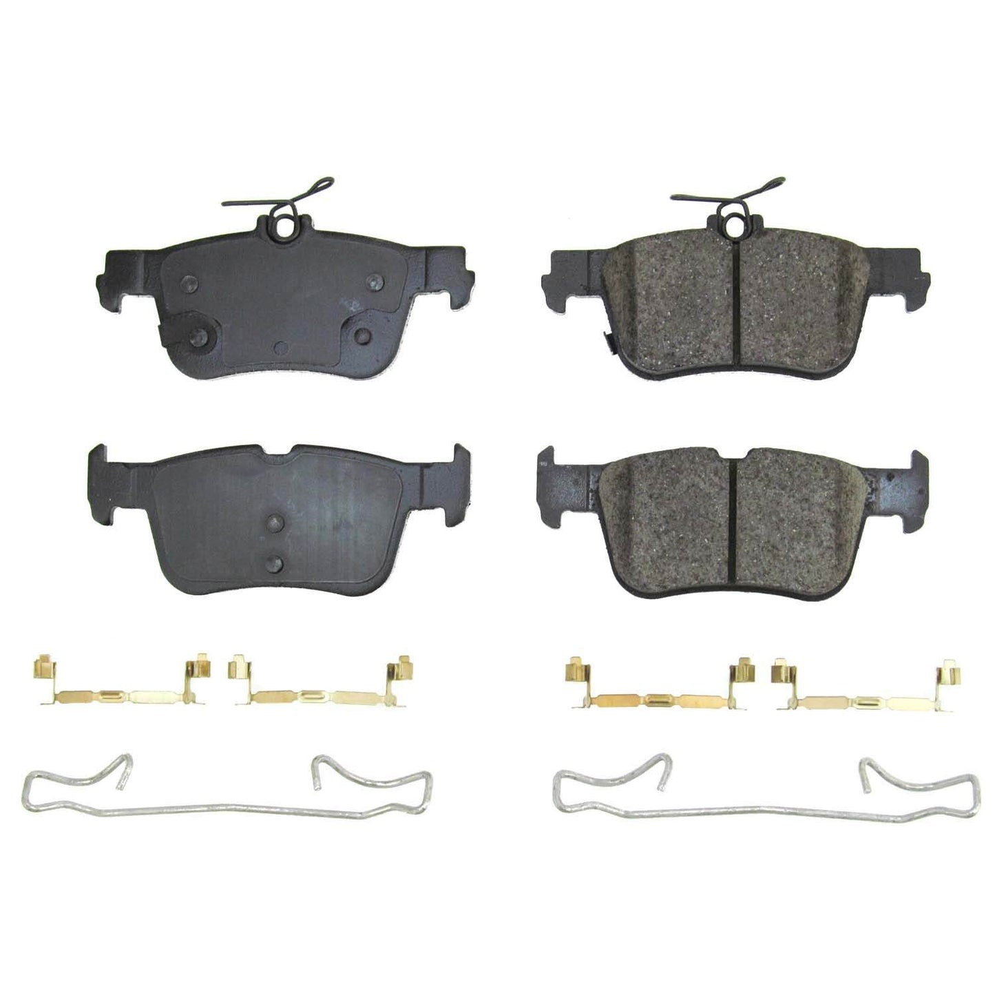 PowerStop Power Stop 21-22 Ford Mustang Mach-E Rear Z17 Evo Ceramic Brake Pads w/Hardware 17-2384