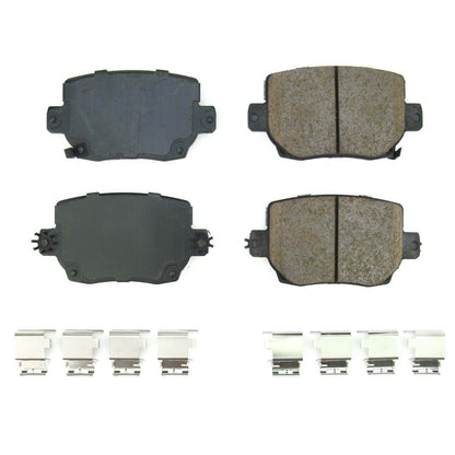 PowerStop Power Stop 20-21 Tesla Y Rear Z17 Evo Ceramic Brake Pad w/Hardware 17-2387