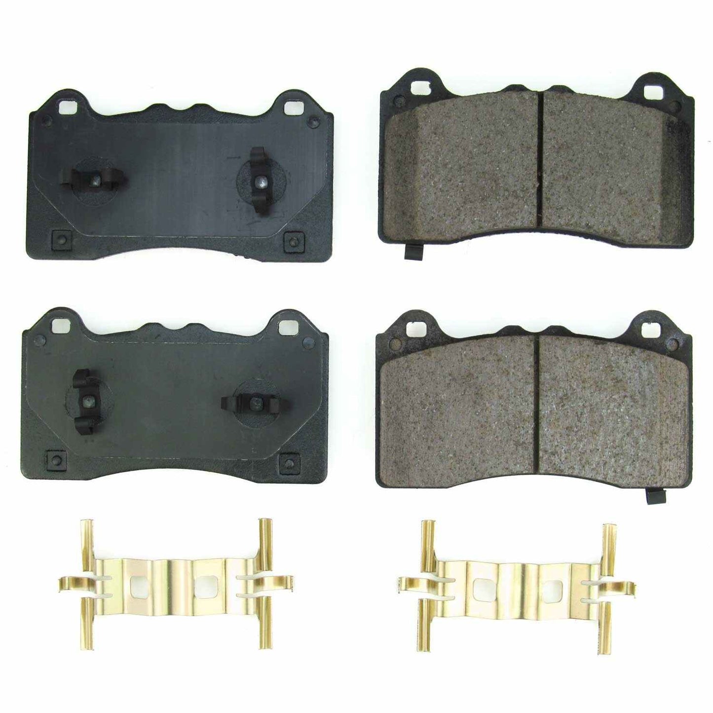 PowerStop Power Stop 21-22 Ford Mustang Mach-E Front Z17 Evo Ceramic Brake Pad w/Hardware 17-2390
