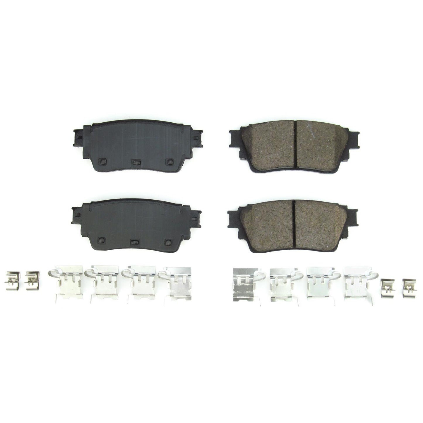 PowerStop Power Stop 21-22 Nissan Rogue Rear Z17 Evo Ceramic Pad w/Hardware 17-2391
