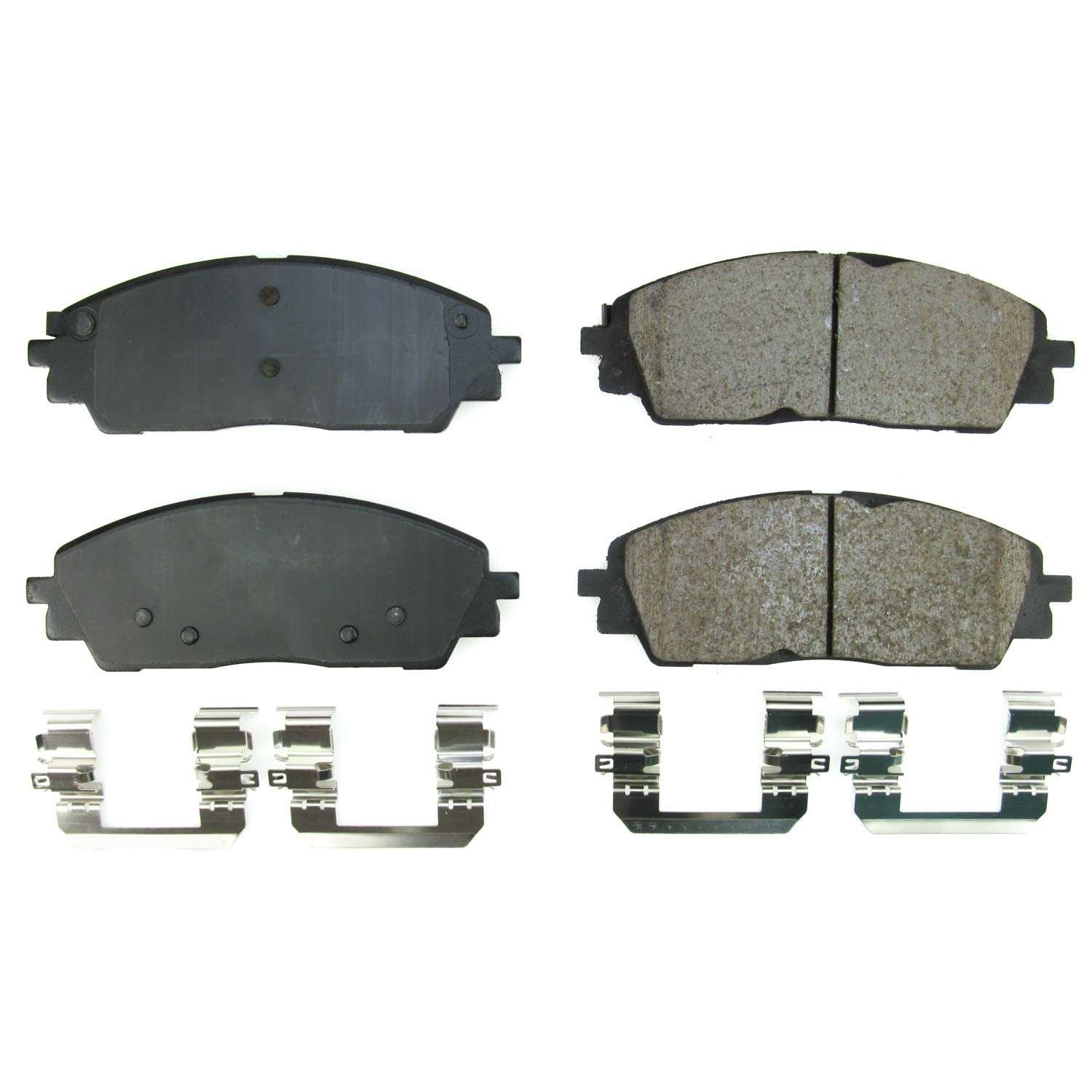 PowerStop Power Stop 2022 Kia Carnival Front Z17 Evo Ceramic Brake Pad w/Hardware 17-2392