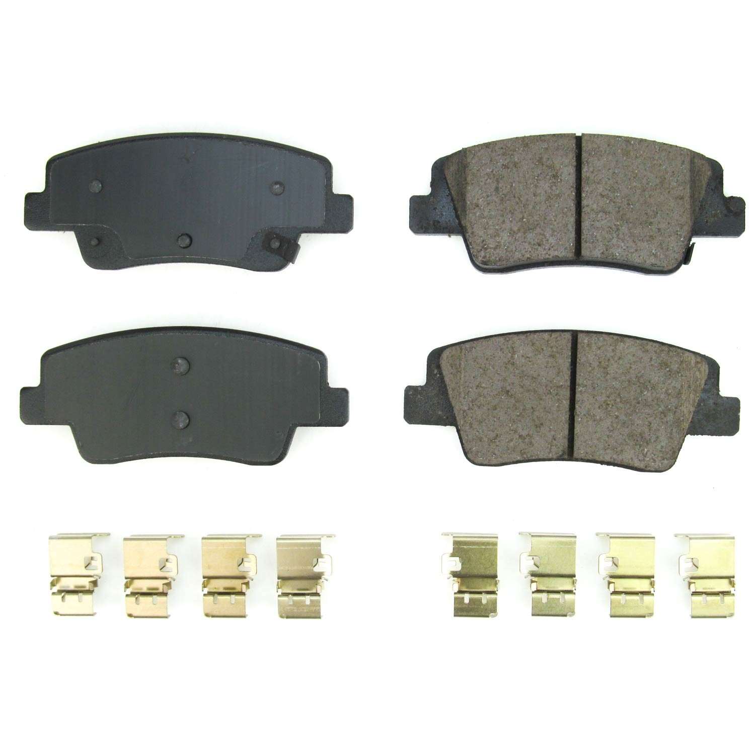 PowerStop Power Stop 2021 Genesis G80 Rear Z17 Evo Ceramic Brake Pad w/Hardware 17-2394