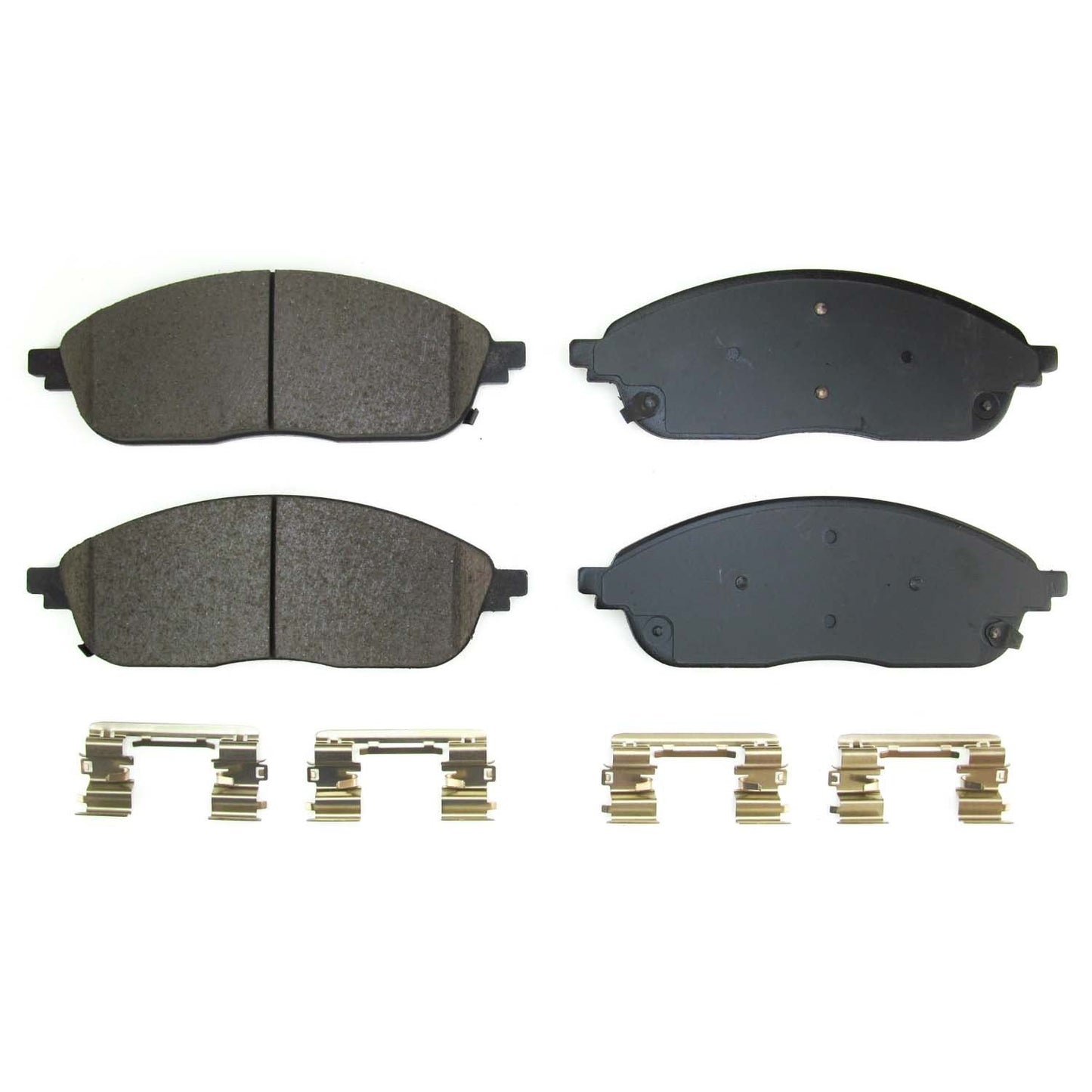 PowerStop Power Stop 2022 Jeep Grand Cherokee Front Z17 Evo Ceramic Brake Pads w/Hardware 17-2436