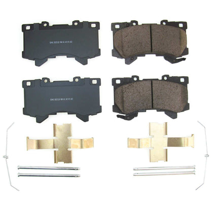 PowerStop Power Stop 2022 Lexus LX600 Front Z17 Evo Ceramic Brake Pads w/Hardware 17-2442