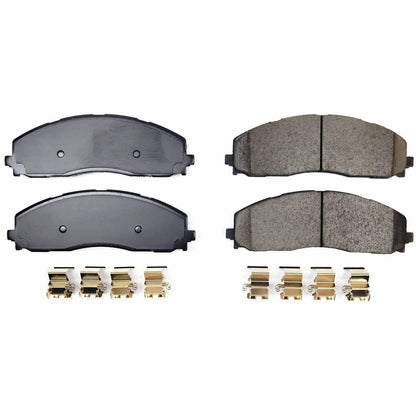 PowerStop Power Stop 23-24 Ford F-250 Super Duty Front Z17 Evo Ceramic Pad w/Hardware 17-2490