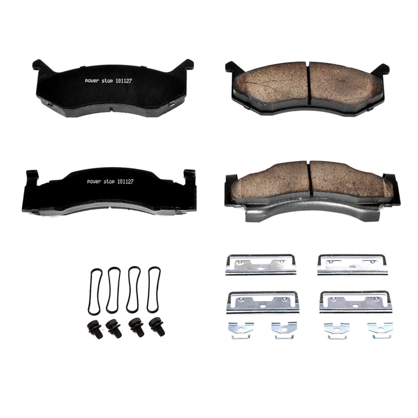 Power Stop 80-82 Chrysler Town & Country Front Z17 Evolution Ceramic Brake Pads w/Hardware 17-269