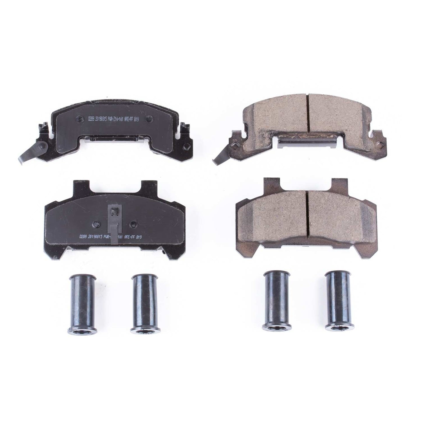 Power Stop 82-89 Buick Skyhawk Front Z17 Evolution Ceramic Brake Pads w/Hardware 17-289